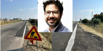 Maracalagonis, provinciale deturpata dopo gli scavi per il Tyrrhenian Link: “Gravi pericoli per gli automobilisti”