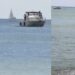 Quartu Sant’Elena, barca troppo vicina alle boe e ai bagnati, dalla riva c’è chi osserva e segnala