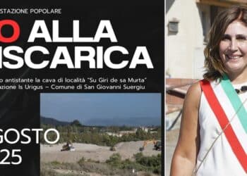 San Giovanni Suergiu, centinaia di persone in marcia contro la discarica dei rifiuti pericolosi