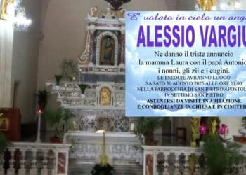 Settimo San Pietro in lutto per Alessio, le parole strazianti del papà: “L’ultimo viaggio del mio ragazzo”