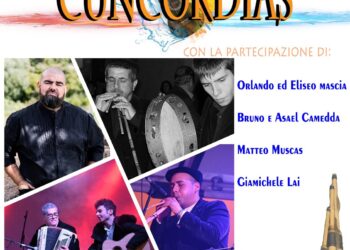 “A Cuncordias”, il 22 agosto e il 27 settembre musica e tradizioni popolari alla Municipalità di Pirri