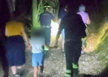 Sadali, 3 adulti e una bambina si perdono nei boschi: soccorsi in piena notte