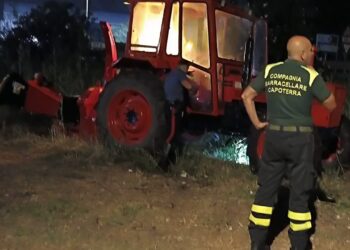 Tentato furto di un trattore a Capoterra, intervento dei barracelli