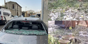 Nubifragio a Pimentel, Samatzai e Senorbì: strade trasformate in fiumi, campagne allagate e auto danneggiate (VIDEO)