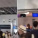 Panico a Malpensa: distrugge i monitor del check-in con un martello e appicca un incendio