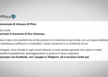 Foto private rubate e pubblicate senza consenso, chiude anche la piattaforma “Phica”