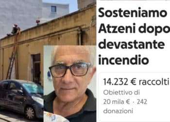 Monserrato, la solidarietà abbraccia Gigi Atzeni: oltre 14 mila euro raccolti per riparare ciò che il fuoco ha distrutto