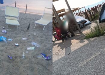 Cagliari, Poetto preso d’assalto dagli incivili: ecco l’indecoroso spettacolo