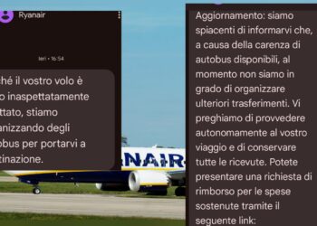 Volo incubo a Ferragosto: “Dirottati su Alghero e lasciati senza mezzi né assistenza per arrivare a Cagliari”