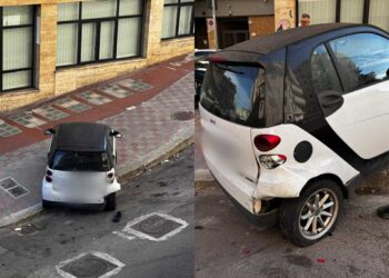 Cagliari, incivili mettono a ferro e fuoco il cuore della città: rissa nel corso Vittorio Emanuele, auto speronata