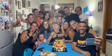 Cagliari, è festa per una nuova centenaria: auguri a Lidia Cappai