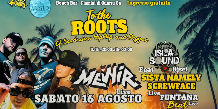 To The Roots: un’unica notte a Marina di Capitana per celebrare le radici dell’hip hop e del reggae sardo