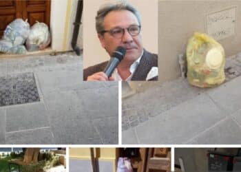 Il centro di Cagliari invaso dai rifiuti, Farris: “Sistema di raccolta oneroso e fallimentare”