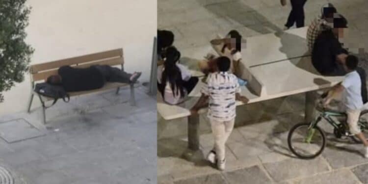 Via Roma, panchine trasformate in letti e tavoli da ping pong usati come sedute: “Così Cagliari si evolve”