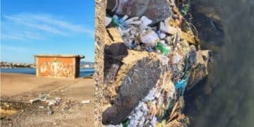 Cagliari, degrado in mare a Su Siccu: “Nessuna manutenzione, con il maestrale diventa una discarica”