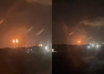 Da Sarroch a Uta ben visibili le fiamme del polo industriale: “Il cielo è diventato color fuoco e l’aria irrespirabile”