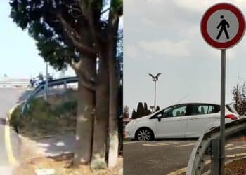 Capoterra, vietato percorrere a piedi la 195: spunta un cartello che limita il passaggio anche a chi deve arrivare a casa