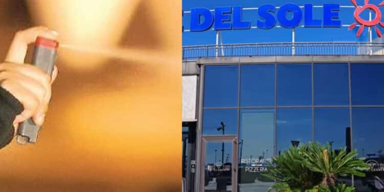Sestu, uno scherzo che poteva finire in tragedia: spray urticante al centro commerciale