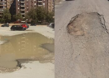 “Piscina pubblica” in via Castiglione a Cagliari, residenti infuriati: “Acqua putrida e degrado”