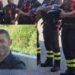 Straziante addio per il vigile del fuoco Alessio Chessa, 52 anni, scomparso prematuramente due giorni fa