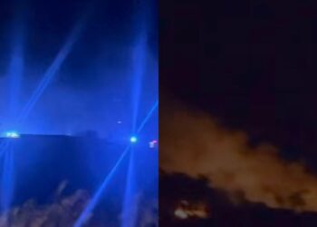 Notte di fuoco a Selargius, fumo e miasmi: ennesimo incendio nell’area Rom