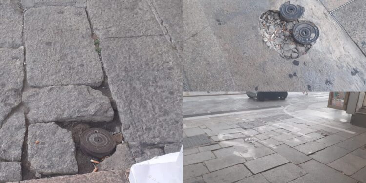 Cagliari, via Roma strada a metà: splende il bosco di Boeri ma sotto i portici regna il degrado