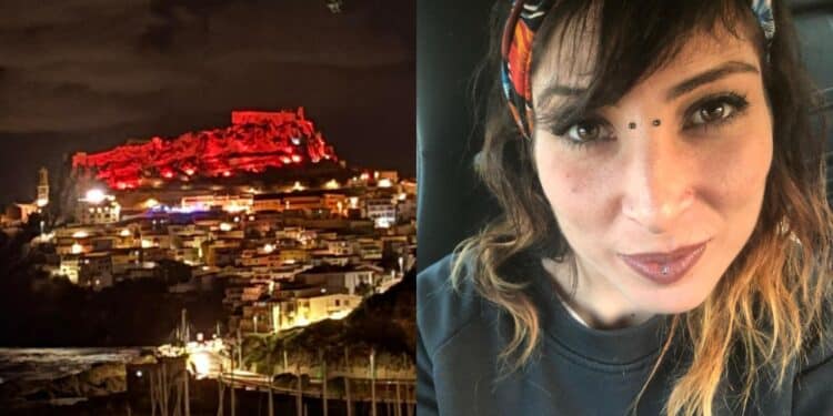 Omicidio Cinzia Pinna, Castelsardo si veste di rosso e ripudia la violenza
