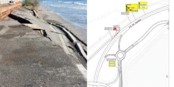 Capoterra, chiuso sulla Ss 195/var lo svincolo con la Sp 92/Macchiaredu Ex Strada Saline Contivecchi