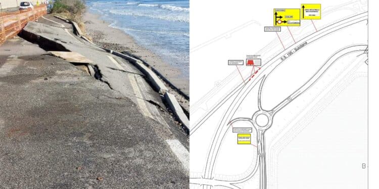 Capoterra, chiuso sulla Ss 195/var lo svincolo con la Sp 92/Macchiaredu Ex Strada Saline Contivecchi