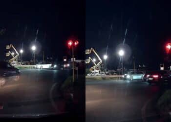 Ss 554, il semaforo è rosso ma viene costantemente ignorato