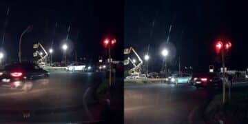 Ss 554, il semaforo è rosso ma viene costantemente ignorato