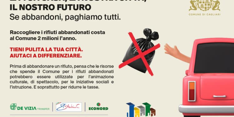 Cagliari merita rispetto: basta rifiuti abbandonati!