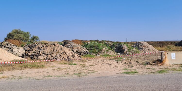 Cagliari, bonificata un’area di Giorgino invasa da rifiuti e sporcizia