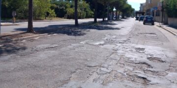 Monserrato, lavori ai box di partenza per il rifacimento di via Cesare Cabras