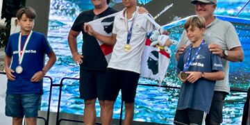 Tavole a vela: il cagliaritano Francesco Cao è campione italiano Under 15 della classe Techno 293