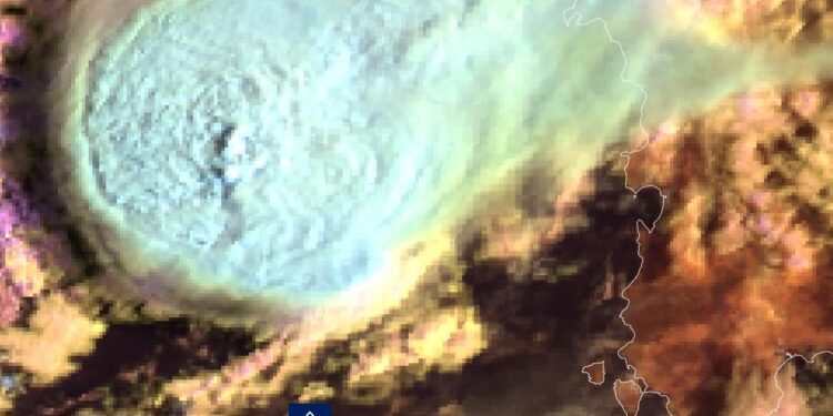 Maltempo in arrivo sulla Sardegna, ecco la supercella che preoccupa gli esperti