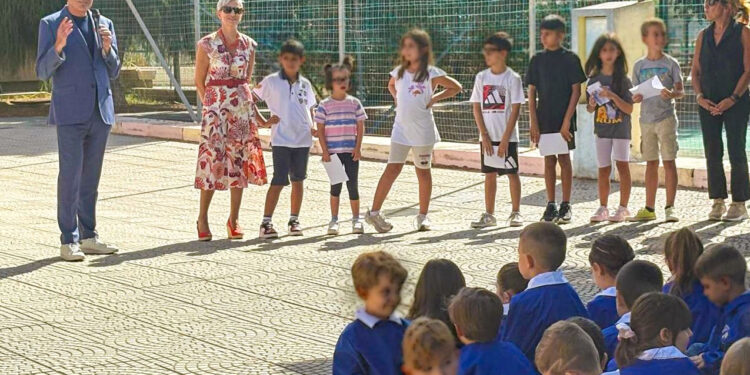 Quartu, il sindaco Milia a Flumini per l’inaugurazione dell’anno scolastico