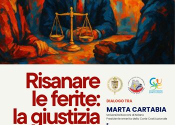 “Risanare le ferite, la giustizia come cura”: dialogo tra Marta Cartabia e l’arcivescovo Baturi a Cagliari