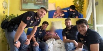 Vallermosa, anche Michele Pinna tra gli agenti che si sono prodigati per una anziana in difficoltà