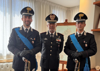 Cagliari, il Comandante provinciale dei carabinieri incontra i nuovi comandanti delle compagnie di Villacidro e San Vito