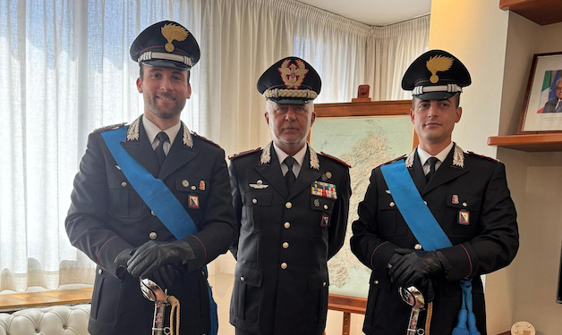 Cagliari, il Comandante provinciale dei carabinieri incontra i nuovi comandanti delle compagnie di Villacidro e San Vito