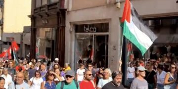 “Gaza libera”: anche a Cagliari migliaia di persone in corteo