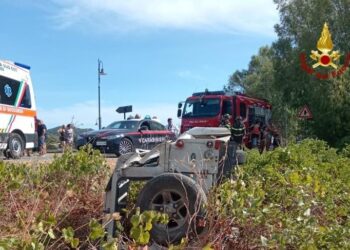 Paura sulla provinciale a San Vito, scontro fra auto, furgone e fuoristrada: tre feriti, uno è grave