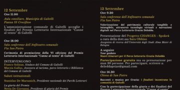 Canne al vento di Galtellì, verso la finale il premio letterario dedicato alla Deledda: in gara 207 racconti da tutto il mondo