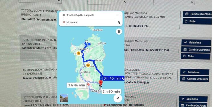 Sanità incubo in Sardegna, o paghi o muori: una tac urgente per una malata di cancro a maggio 2026