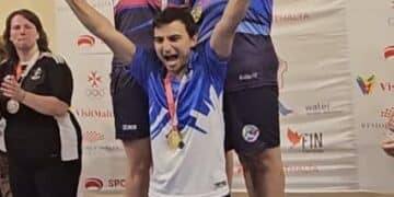 Giulia Pibiri è Campionessa Europea di Calcio da Tavolo: grande festa per la giovanissima cagliaritana