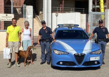 Camper in fiamme a Macomer, la polizia salva due tedeschi e il loro cane
