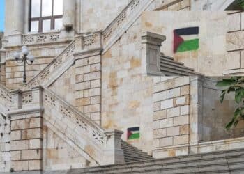 Cagliari, vandalizzato il Bastione dopo la manifestazione pro Palestina