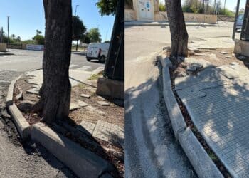 Capoterra, marciapiedi in pessime condizioni: scoppia la protesta alla Residenza Del Sole
