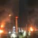 Notte di paura a Sarroch: fumo, fuoco e strani rumori nel polo industriale -VIDEO
